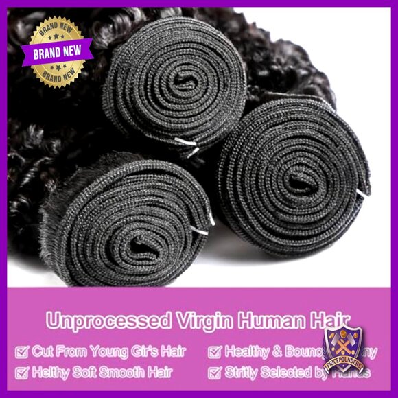 Brazilian Virgin Hair Extensions Water Wave 3 Bundles 18 20 22 main image 2